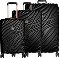 Alexis Lightweight Luggage 3 pc Set, Expandable Spinner Double Wheel Hardshell Suitcases with TSA Lock