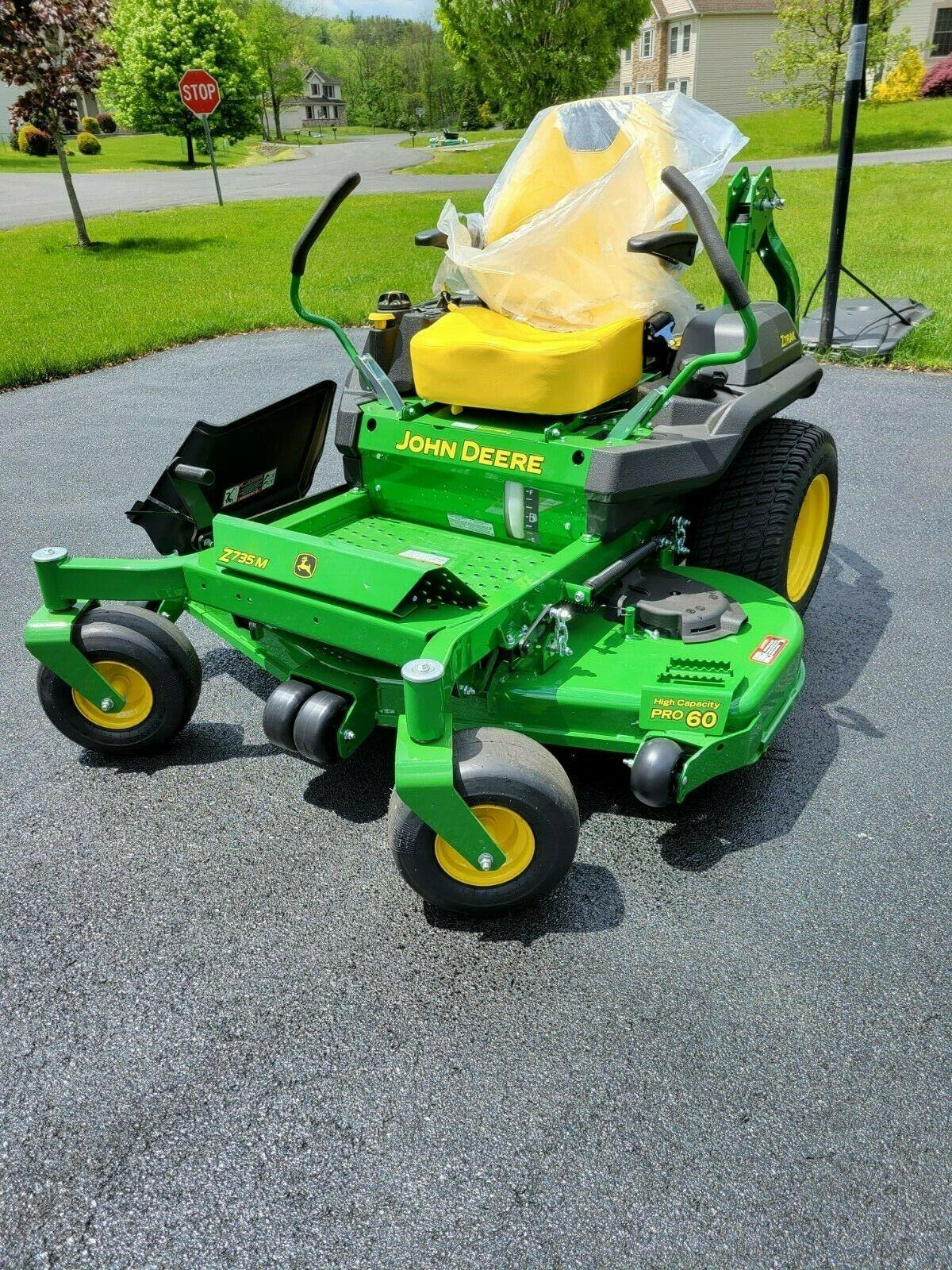 John Deere Z735M Zero Turn Mower No Hours