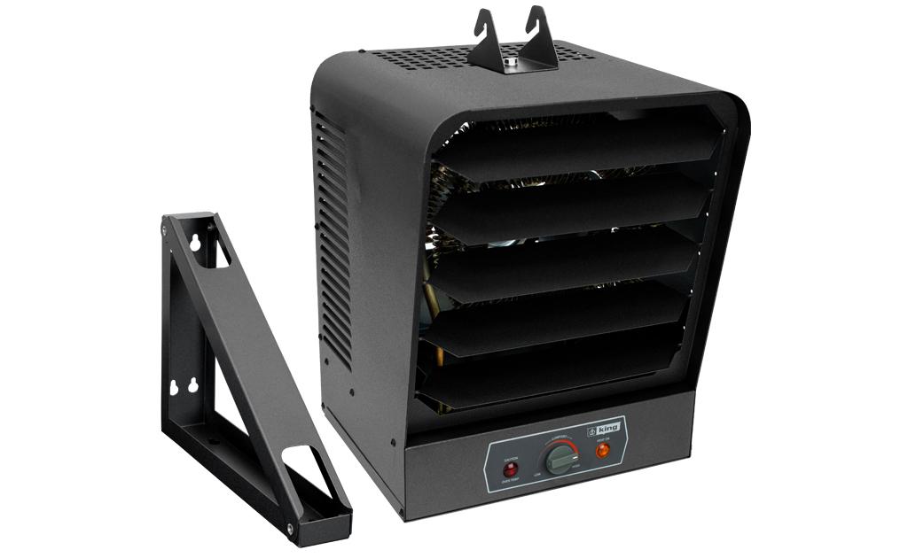 King Electric GH2405TB 240 Volt 5000 Watt Electric Garage Heater, Gray