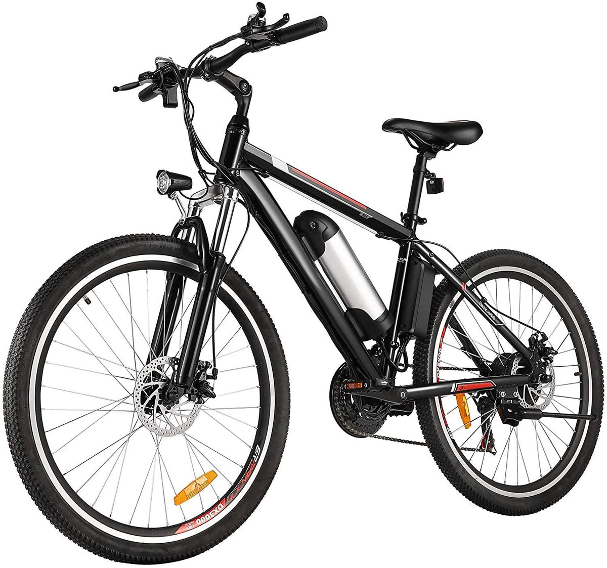 Aceshin 26 inch Electric Bike Adult Electric Mountain Bike, Electric Bicycle 20Mph with Removable 36V 8AH Lithium-Ion Battery 250W Motor 21 Speed Gear
