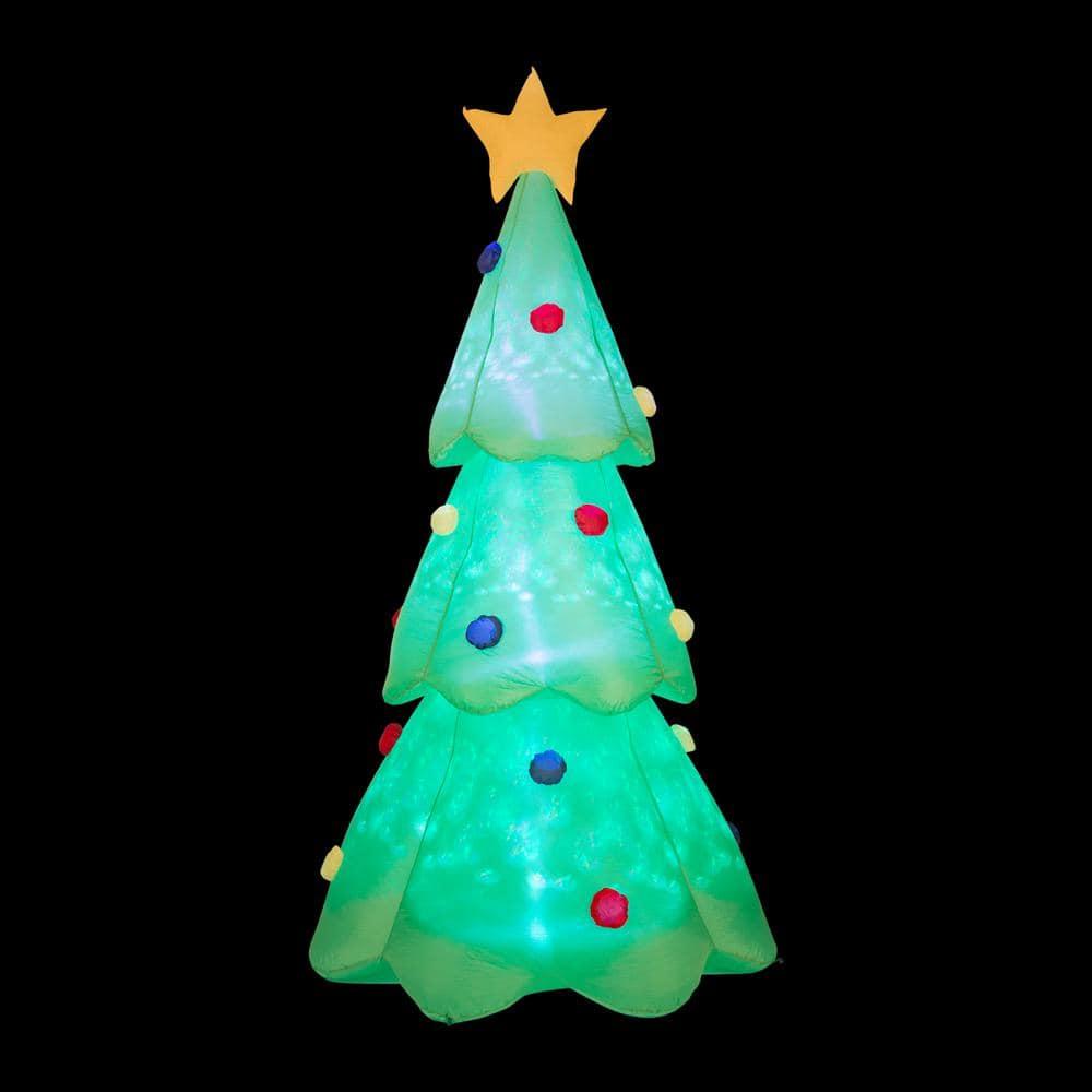 9 ft. Lighted Inflatable Christmas Tree Decor
