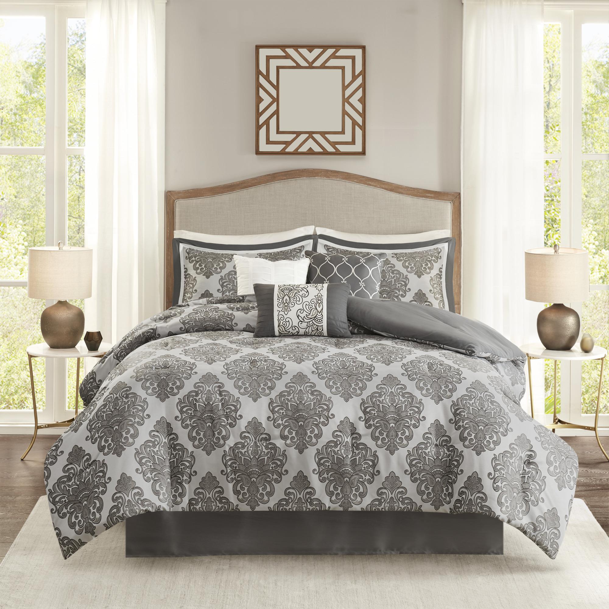 Home Essence Rayner 7 Piece Jacquard Comforter Set