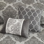 Home Essence Rayner 7 Piece Jacquard Comforter Set