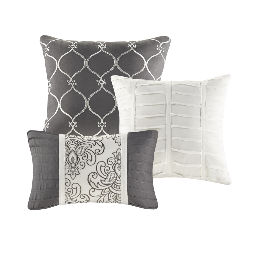 Home Essence Rayner 7 Piece Jacquard Comforter Set