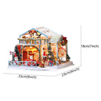 Cyber Monday 2023 LIDYCE Toys, Children Assembling Toy, Christmas Wooden DIY Glowing Christmas House Puzzle Ornaments Handmade Toys