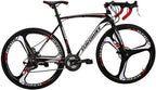Road Bike 700C 54cm for Men and Women XC550 3 Spoke Wheel