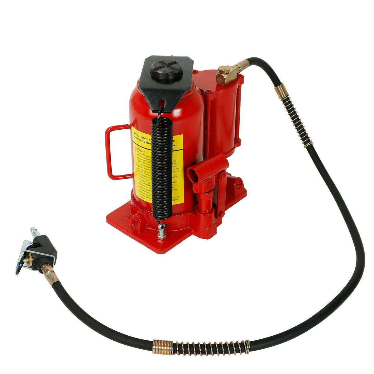 20 Ton Heavy Duty Low Profile Manual Air Hydraulic Bottle Jack 44092lb Truck RV
