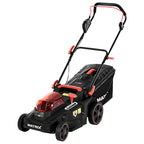 21V 16In 2900/min Cordless Twin Force Lawn Mower 2x4Ah Batteries,Chargeable