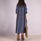 Winter Floral Hollow Plush Warm Hoodie Dress