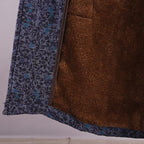 Winter Floral Hollow Plush Warm Hoodie Dress
