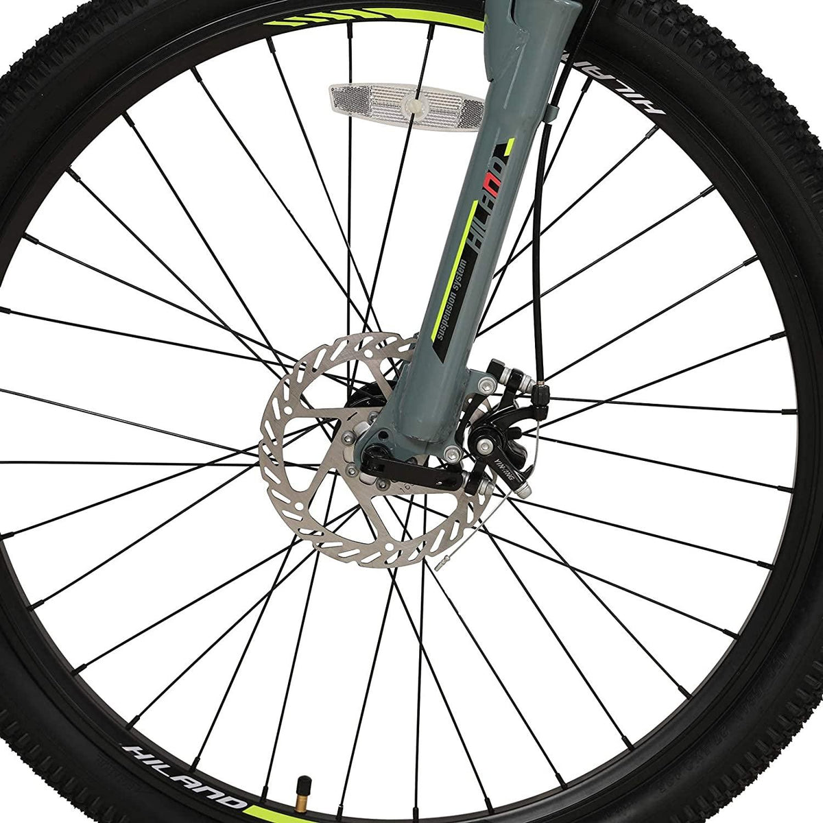 Hiland 26 Inch Mountain Bike Aluminum Frame 21 Speed MTB Bicycle with Suspension Fork
