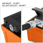 Auto Body shop Air Hydraulic Foot Pump 10000,PSI Foot Pedal High Pressure