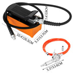 Auto Body shop Air Hydraulic Foot Pump 10000,PSI Foot Pedal High Pressure