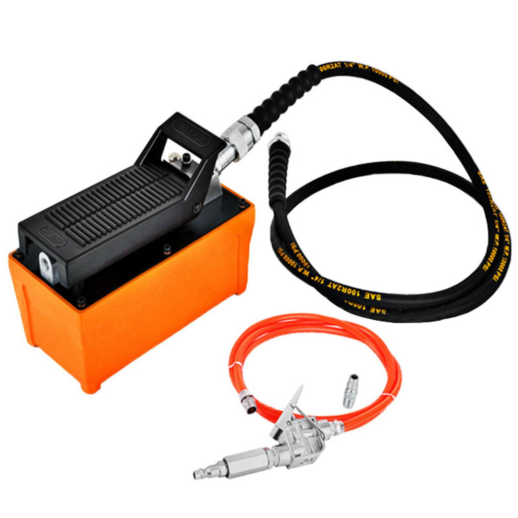 Auto Body shop Air Hydraulic Foot Pump 10000,PSI Foot Pedal High Pressure