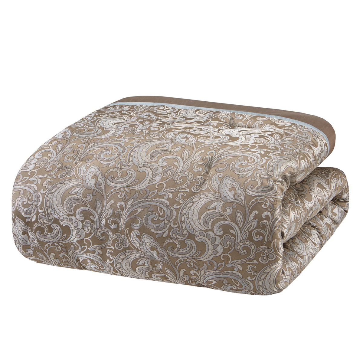 Home Essence Isabella Jacquard 24 Piece Room in a Bag, Blue, King