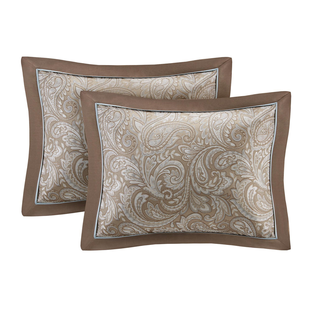 Home Essence Isabella Jacquard 24 Piece Room in a Bag, Blue, King