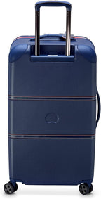 Chatelet Hardside 2.0 Luggage with Spinner Wheels, Navy, Checked-26 Inch Trunk, No Brake