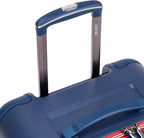Chatelet Hardside 2.0 Luggage with Spinner Wheels, Navy, Checked-26 Inch Trunk, No Brake