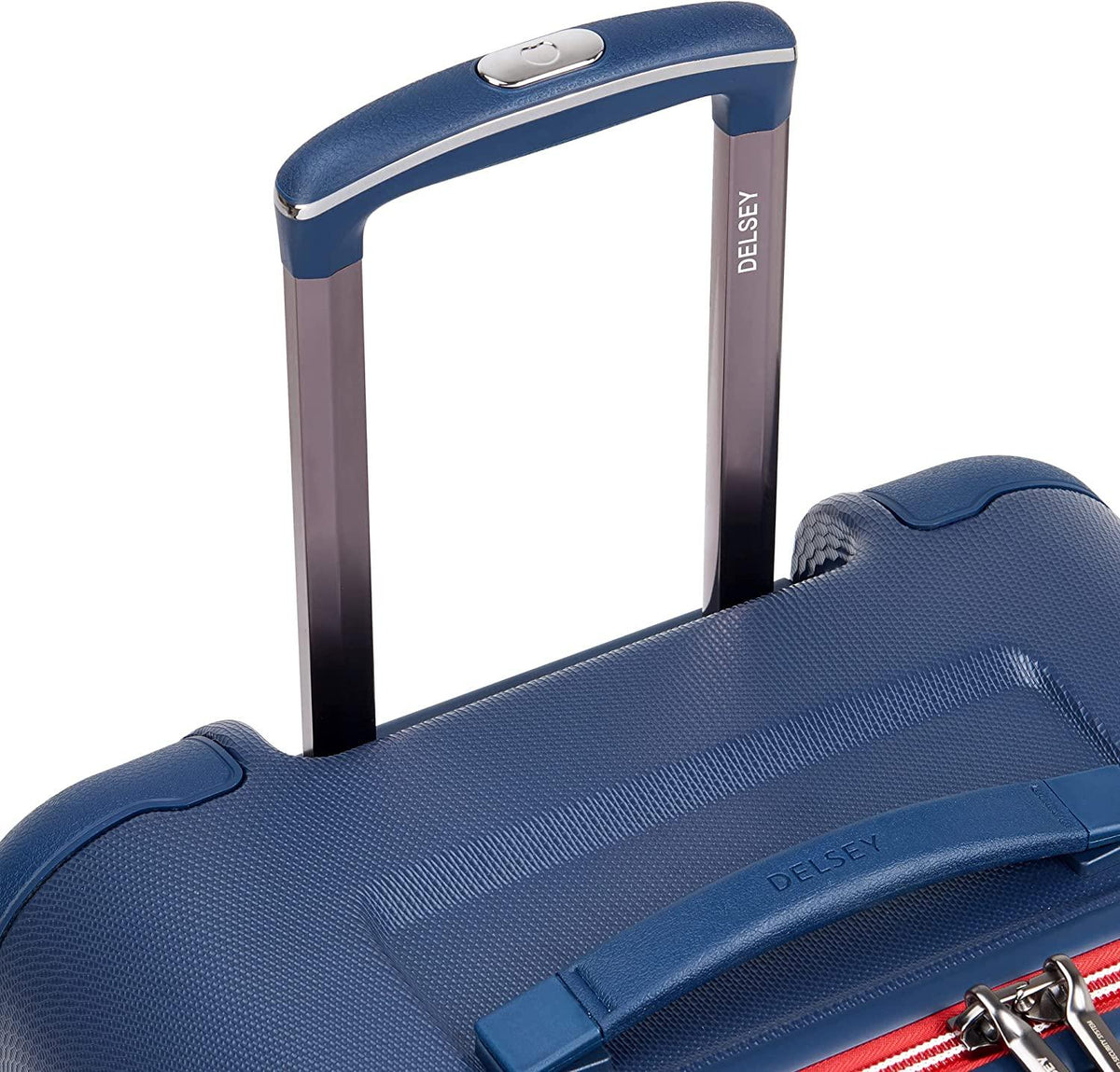 Chatelet Hardside 2.0 Luggage with Spinner Wheels, Navy, Checked-26 Inch Trunk, No Brake