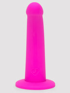 Lovehoney Curved Silicone Suction Cup Dildo 6 Inch, Pink