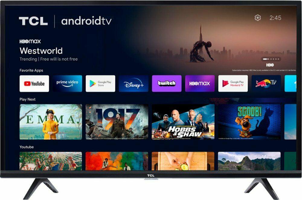 tcl 40s334 40" full hd smart android tv - refurbished