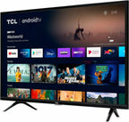 tcl 40s334 40" full hd smart android tv - refurbished