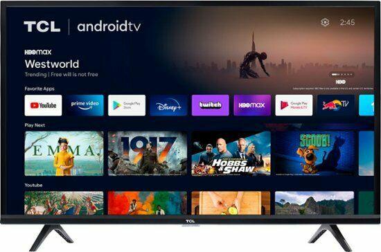tcl 40s334 40" full hd smart android tv - refurbished