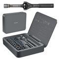 Upgraded Magnetic Screwdriver Set: 40-in-1 Ratchet Screwdriver Tool Kit with 180° Ball-Joint Handle - Portable S2 Bits Precision Repair Tool Set for Computer Phone Watch CamBike