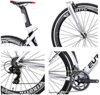 Eurobike Road Bike HYXC7000 Aluminum 54cm Frame 14 Speed Road Bicycle