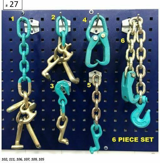 SET#27 Mo Clamp Style Auto Body Frame Machine Towing tools TOW TRUCK WRECKER