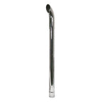 znl89051c new tractor chrome exhaust stack curved 48" long slotted 3" id