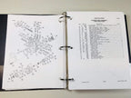 case 1845c uni-loader skid steer service parts operators manual