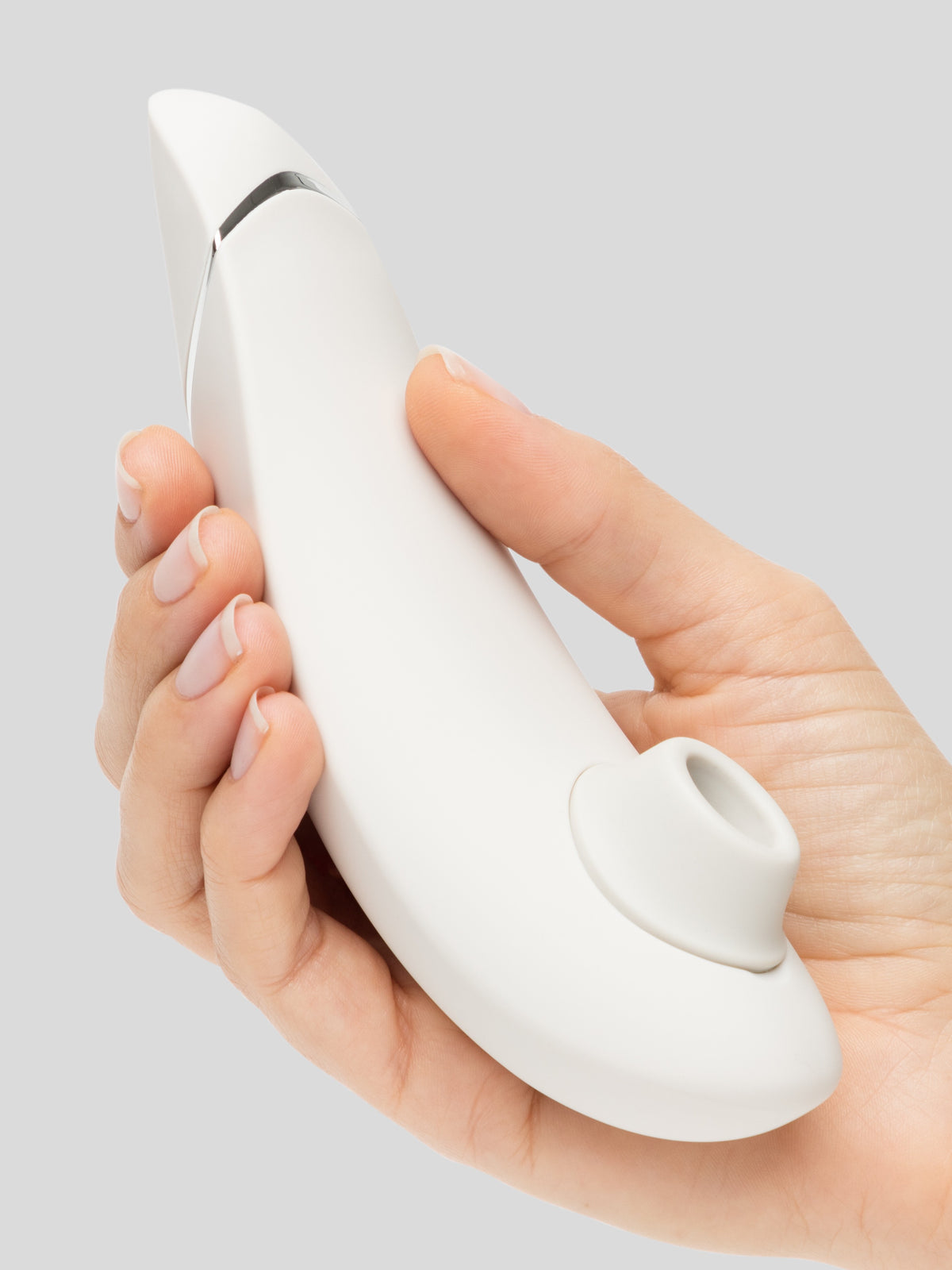 Womanizer Premium 2 Rechargeable Smart Silence Clitoral Suction Stimulator, Grey | Grey