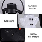 Bestope 2pcs/set Halloween Pumpkin Lantern Led Ghost Lights Halloween Lantern Light for Home Party Decoration
