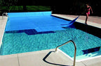 Pool Central 24' Blue Round Heat Wave Solar Blanket Swimming Pool Cover