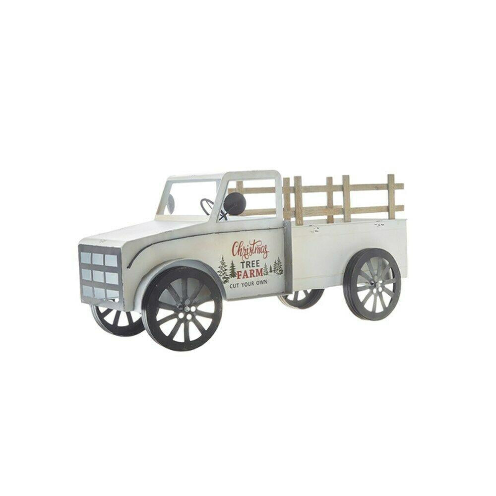 Raz Imports 2021 Country Kitchmas 48-inch Tree Farm  Truck Figurine