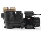 3/4 hp high flo above ground swimming pool pump w/ strainer filter basket