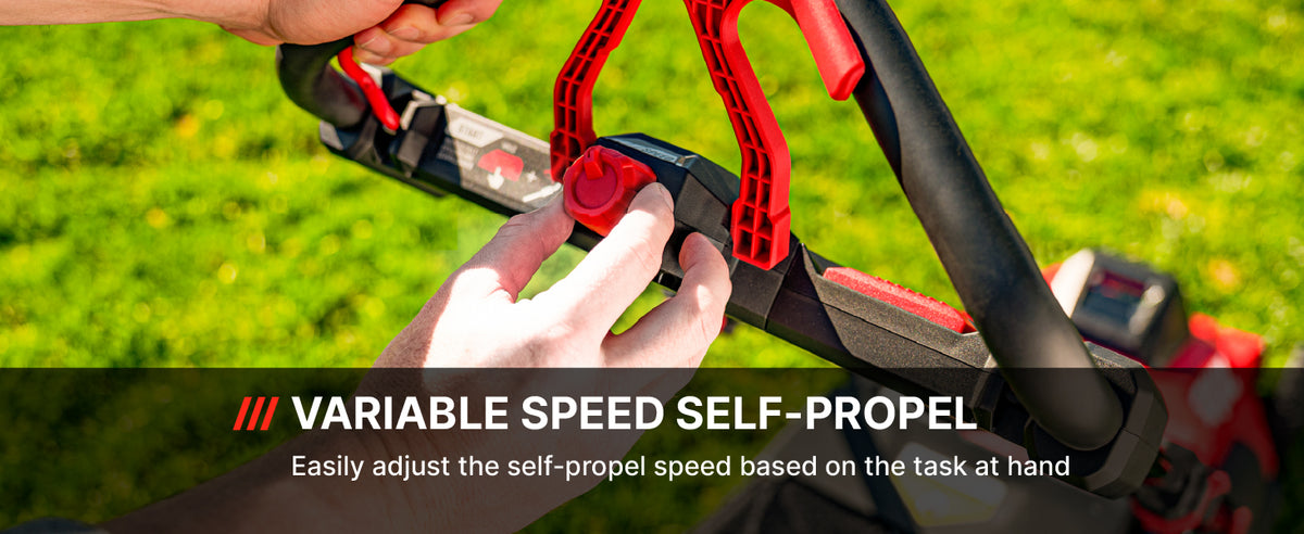 PWR CORE 40 Brushless 40V 20-Inch Self-Propelled Mower Kit, Includes 6.0Ah Battery and Auto PWR JUMP Charger - SM4910C-11