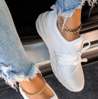Ladies Mesh Breathable Walking Shoes