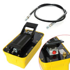 10,000PSI Air Powered Hydraulic Foot Pump Pack Release Pressure Auto Repair