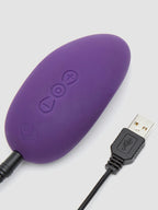 Desire Luxury Rechargeable Clitoral Vibrator, Purple
