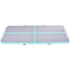 Green Inflatable gymnastics somersault air cushion yoga mat Training cushion 1x3x0.2m