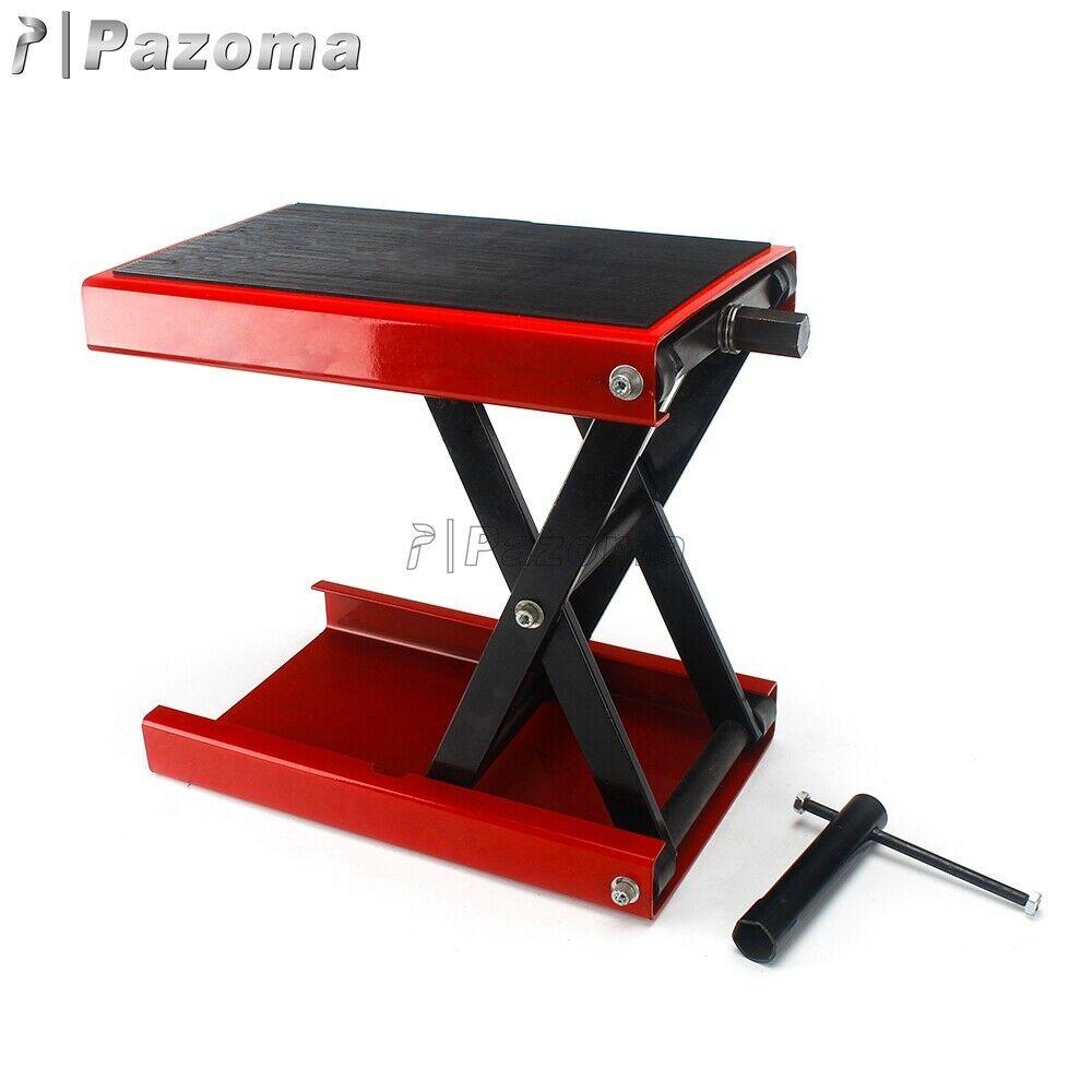 1100LBS Motorcycle MX Supermoto ATV Scissor Jack Center Lift Crank Repair Stand