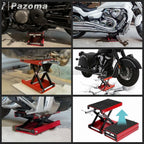 1100LBS Motorcycle MX Supermoto ATV Scissor Jack Center Lift Crank Repair Stand