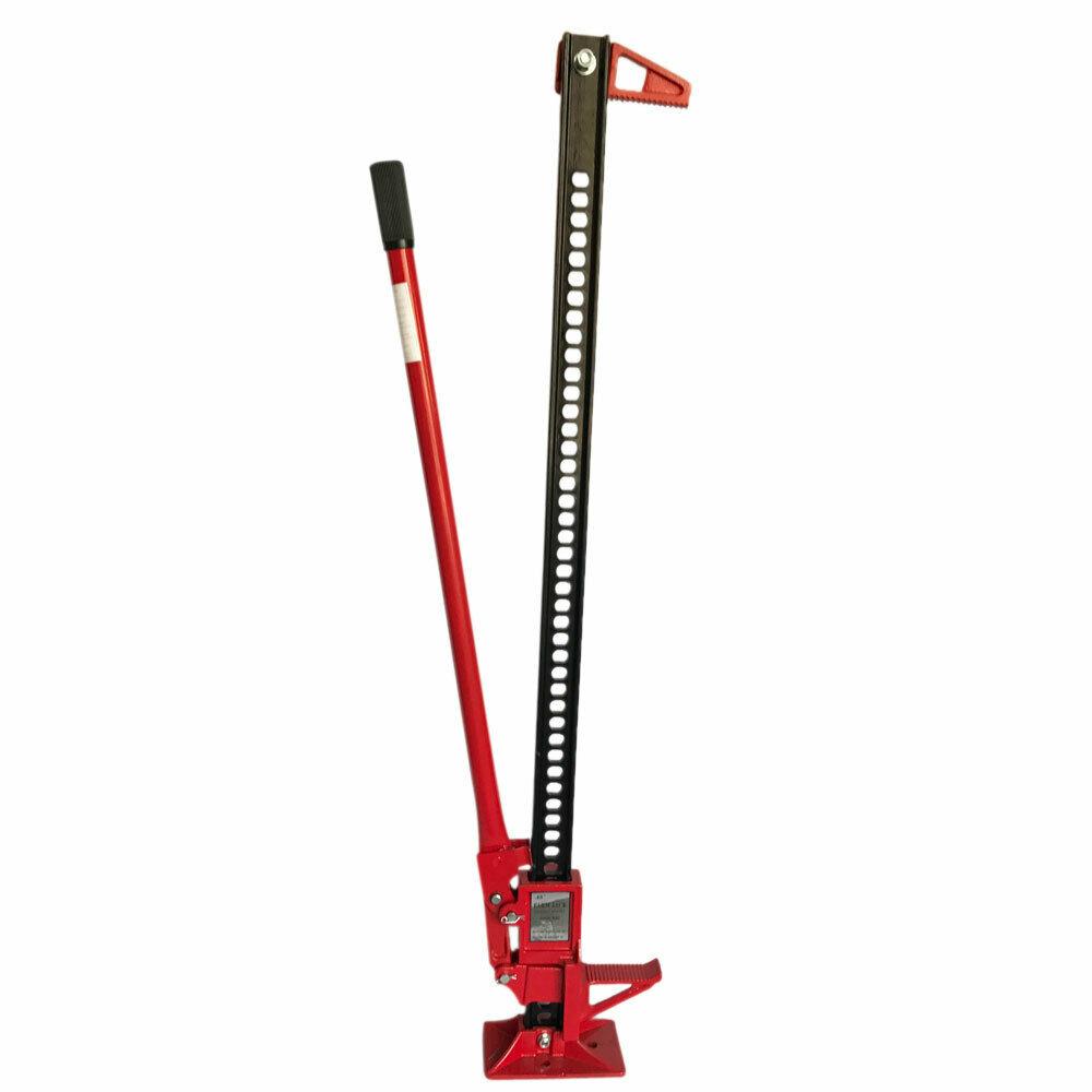 48" 3.5 Ton Farm Jack Lifting Tractor Truck SUV Pulling Post & Poles Bumper Jack