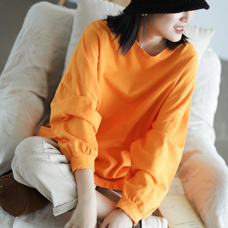 cotton pullover sweater t-shirt september