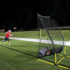 SKLZ ster 4-in-1 Football Trainer Lightweight Multi-Skill Training Net for Punting, Passing, Kicand Snapping
