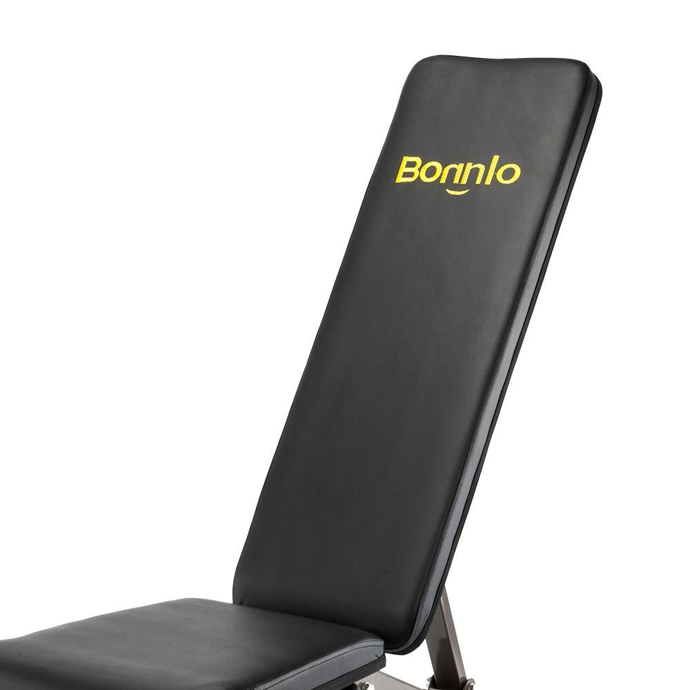 Bonnlo Adjustable Weight Bench, Incline Decline Sit up Bench, 660 lb Maximum Weight