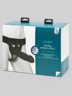 Doc Johnson Silicone Hollow Strap-On Kit (4 Piece), Black