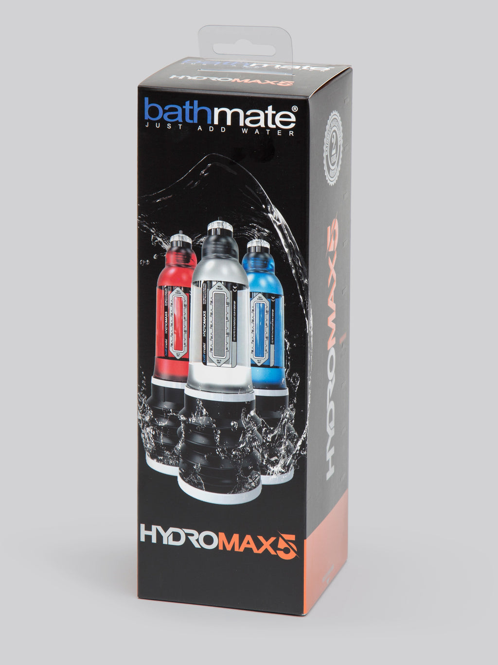 Bathmate HYDROMAX5 Penis Pump Clear 3-5 Inches, Clear